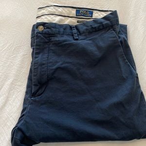 Men's Straight-Classic Fit Stretch Chino Pants